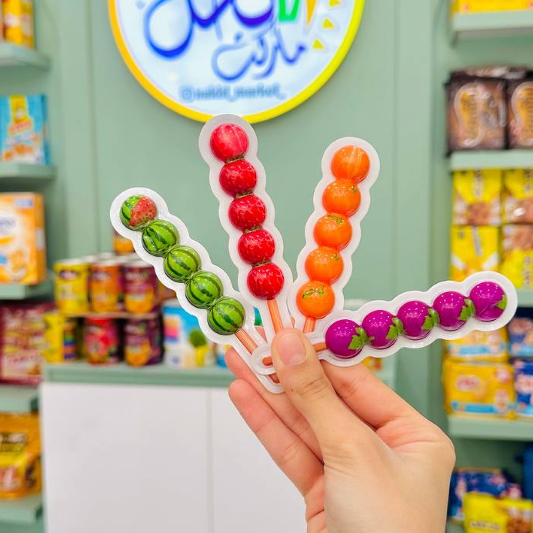 پاستیل خشابی توت فرنگی