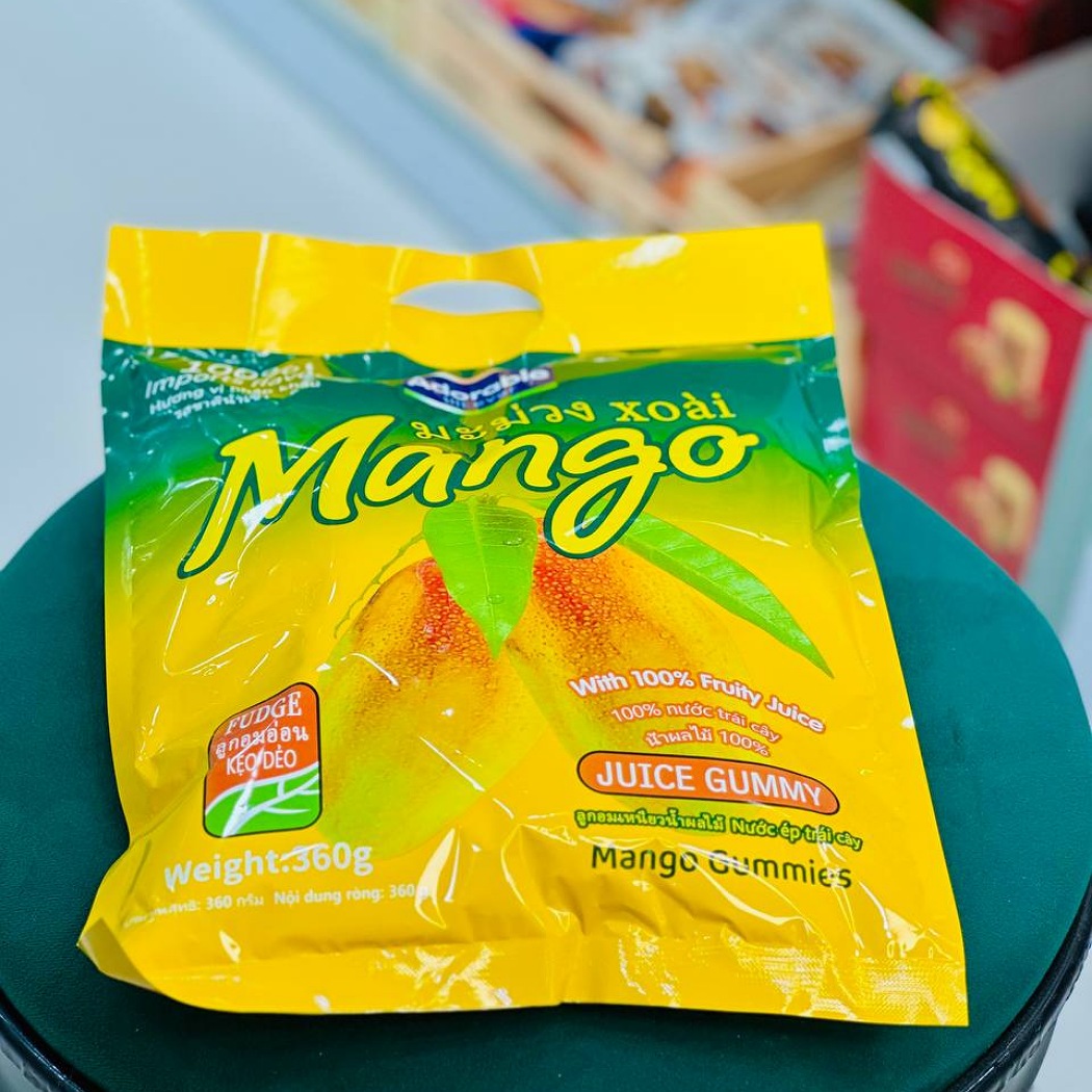 پاستیل لقمه ای انبه۳۶۰گرم